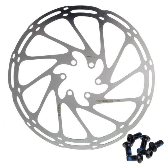 Bicycle disc brake rotor SRAM rotor 180mm with screws
