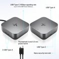 thumbnail image 4 of Estación de acoplamiento FKAfusiontech HP Thunderbolt 4 Ultra 280W, 4 of 7