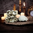 thumbnail image 4 of Fiudx Liquidación navideña Cenicero de calavera para Halloween, decoración de mesa para sala de estar, artesanía de resina, 4 of 7
