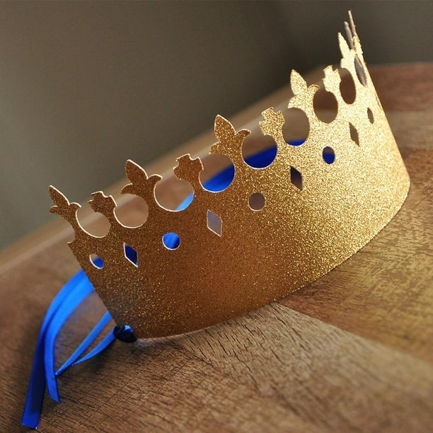 Little Prince Party Decorations Ships In 1 3 Business Days King Crowns As Party Favors Walmart Com