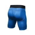 thumbnail image 2 of Pantalones cortos deportivos para hombre con cintura elástica, diseño compresivo y tejido transpirable - 2XL en azul y estampado de serpiente - Ideal para ciclismo, running y entrenamiento, 2 of 6