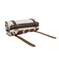thumbnail image 6 of Tourbon Leather Picnic Blanket Carrier Strap for Camping and Travel, Brown, 6 of 9