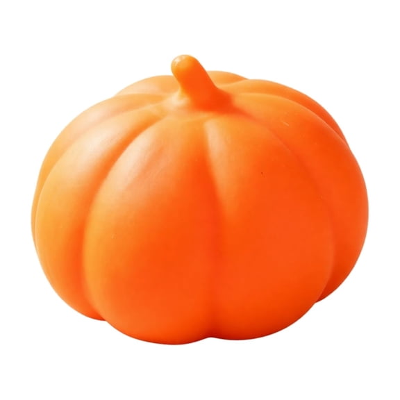 Knisume Jumbo Pumpkin Squishy Toys - Slow Rising Squeeze Stress Relief Fidget Toy for Office Desk, Anxiety Decompression Squeezable