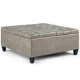 thumbnail image 1 of Table basse ottomane de rangement Elliot, 1 of 8