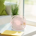 thumbnail image 5 of Needhep Portable Bladeless Fan,Potable Fan, Portable Folding Fan, Remote Control Fan, Room Fan (Pink), 5 of 7