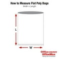 thumbnail image 2 of Box Partners Flat 1.5 MiLPolyBag,16x16,Clr,500/CS - BXP PB243, 2 of 2