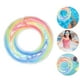 thumbnail image 4 of KAKOWELY Anillo de natación de verano, anillo de natación inflable de arcoíris colorido, anillo de natación de seguridad, 4 of 4