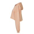 thumbnail image 3 of Bella + Canvas Womens Fleece Crop Hoodie, 3 of 4