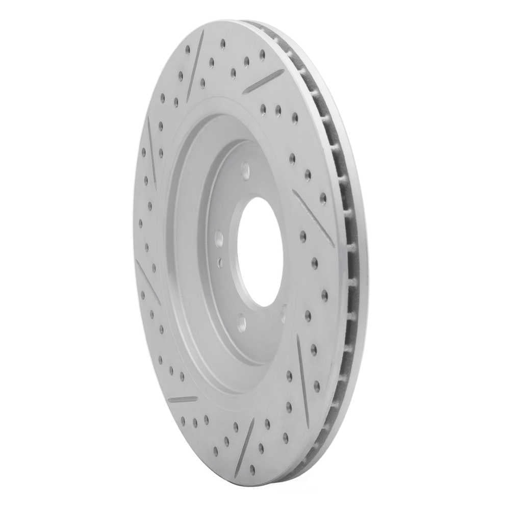 Dynamic Friction Company 830-03062R DFC Geoperformance Rotor - Drilled and Slotted