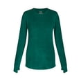 thumbnail image 2 of ClimateRight by Cuddl Duds Stretch Fleece Women's Long Sleeve Crew Neck Base Layer Top, Sizes XS to 4X, 2 of 4