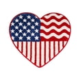 thumbnail image 2 of 4th Of July Entryway Rug Outdoor Entrance Mats,Heart-Shaped Rugs Bathroom Outside Mats for Door,Carpet for Room Funny Welcome Mats,Soft Bedroom Rug Outdoor Patio Mat,18x18in, 2 of 6