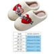 thumbnail image 2 of Zapatillas Mujer Fluffy Preppy Antideslizantes Love Cómodas para el Invierno (38-39 Love), 2 of 8