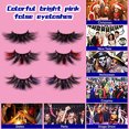 thumbnail image 5 of Pestañas Glamnetic, Pestañas con Color, Pestañas de Visón, Pestañas para Extensiones de Pestañas de Maquillaje - 3 Pares, 5 of 5