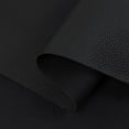 thumbnail image 3 of Faux Leather Synthetic Fabric, 1.6mm Thick Marine Vinyl Leather Fabric, Waterproof Material for Automotive,Boat,Headliner,Crafts, Chairs,DIY Sewing Black, 3 of 6