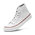 thumbnail image 5 of Men's High Top Canvas Sneakers Lace Up Classic Fashion Casual Shoes Comfortable Classic Running Shoe, 5 of 7
