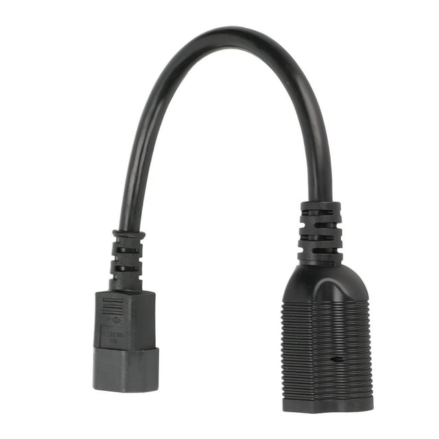 1ft C14 To C13 And NEMA 5-15R Y Splitter Power Cord, IEC 320 C14 Male To C13 Female & Nema 5-15R Female Splitter Power CableC14-C13/5-15R