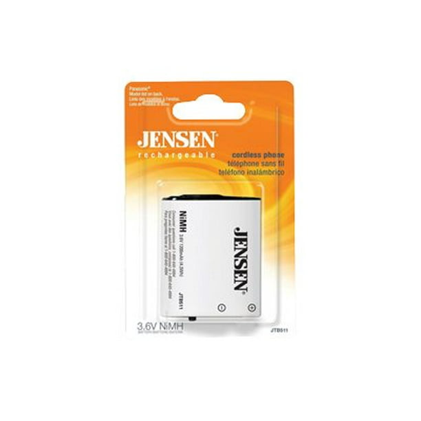 Jensen - Batterie - NiMH - 1200 mAh - Noir - pour Panasonic KX-TG2207, TG2217, TG2227, TG2236, TG2257, TG2267, TG2720, TG2970, TGA290