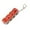 O, variant on Satisfying Keyboard Fidget Toy Keychain Clicker for Stress Relief Pinch Fingers Anxiety Unease Sturdy Reliable Non Fading