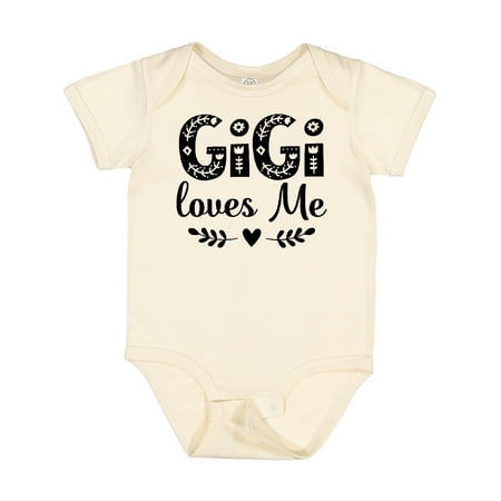 

Inktastic My Gigi Loves Me Girls Girls Baby Bodysuit