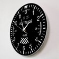 thumbnail image 3 of Altimeter Wall Clock Tracking Pilot Air Plane Altitude Measurement Modern Wall Watch Classic Instrument Home Decor, 3 of 6