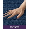 thumbnail image 3 of Bathroom Rug Mat, Extra Soft Absorbent Premium Bath Rug, Non-Slip Comfortable Bath Mat, Carpet for Tub, Shower, Bath Room, Machine Washable, 3 of 9