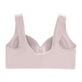 thumbnail image 5 of EliteGoogv Front Closure Bras For Women Wireless Bras For Women Full Coverage Bras For Women Seamless Stylish Pattern Womens Bras Comfort Fit Everyday Bras For Women Grey 2XL, 5 of 7