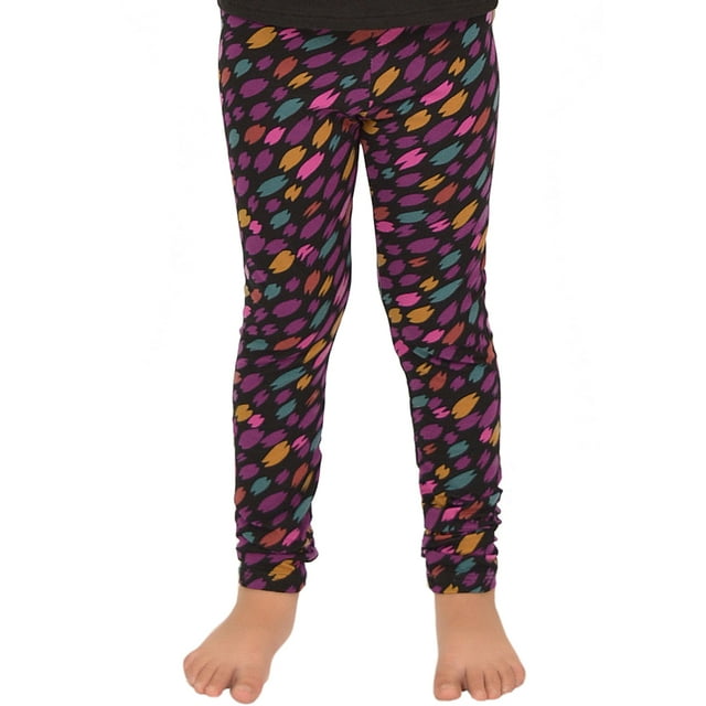 Stretch Is Comfort Girl's Cotton Leggings | Child Size 4 -14