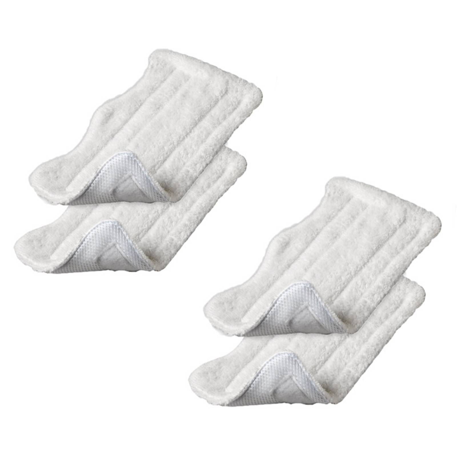 Clean Co Steam Mop Pads for Euro Pro Shark Microfiber Pad Replacement 8,4 or 1 
