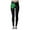 Black2, variant on Arlun Patrick's Day Leggings for Women Elastic High Waisted Tummy Control Printed Slim Tights Pants Shamrock Irish Clover Soft Comfortable Yoga Sports Casual Pants Black3 XL