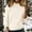 Beige, variant on First Line Ready Made Clothing Half Turtleneck Slim Fitting Bottoming Shirt For Women Autumn And Winter 2025 New Sweater Slimming Inner Wool Sweater