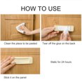 thumbnail image 2 of Mistaha Free For Punch Strong Adhesive Labor-Saving Window Door Drawer Auxiliary Means Doorknob, 2 of 8