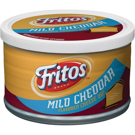 (2 Pack) Fritos Mid Cheddar Flavored Cheese Dip, 9