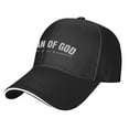 thumbnail image 3 of Faith Hat for Men, Man of God Husband Dad Grandfather, Print Baseball Cap Adjustable Strap for Running Workouts and Outdoor Activities All Seasons,Made In USA,Adult One Size Fits All, 3 of 8