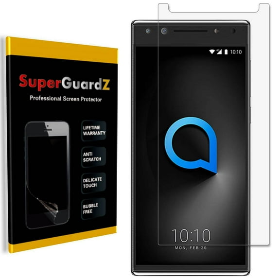 [8-Pack] For Alcatel 5 SuperGuardZ Screen Protector, Ultra Clear, Anti-Scratch, Anti-Bubble