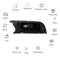 thumbnail image 4 of 8.8in Car Stereo,Car Stereo  for  12 HD Touch Screen   Receiver 4G 64G ROM GPS Navigation Display Fit for A4 A5 B8 Standard, 4 of 8
