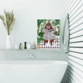thumbnail image 6 of HFDF Bathroom Orangutan on Toilet Readg Newspaper Canvas Poster Patg Wall Art, Orangutan Prt Picture Artwork Ready to Hang for Restroom Wall Decor 20x24inch Framed, 6 of 6