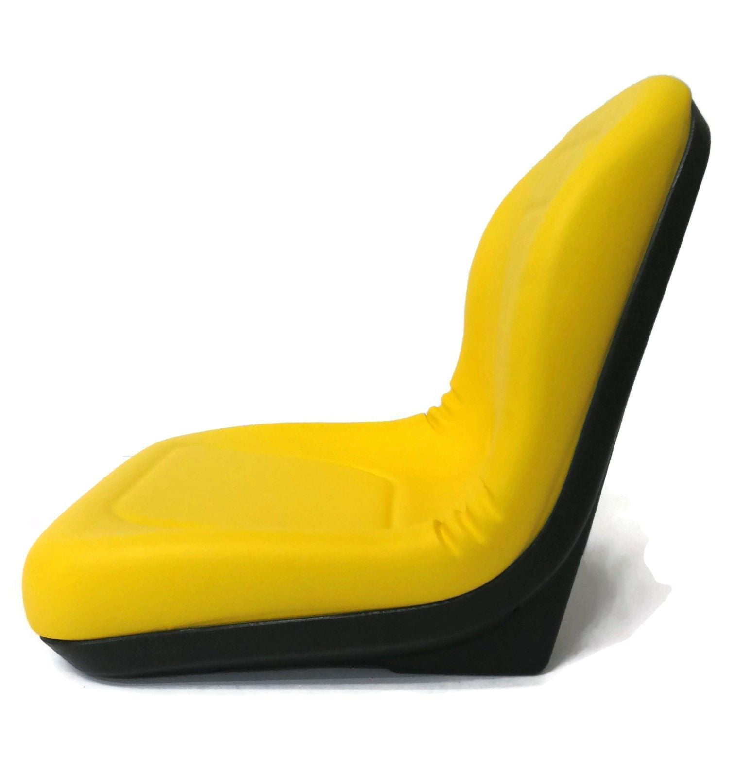 HIGH BACK Yellow Seat with Pivot Rod Bracket for John Deere Mower X500 X520 X530