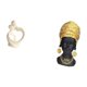 thumbnail image 5 of Estatua abstracta,Estatua de resina,decoración para el hogar,escultura de pareja,Estatua de mujer africana,Estatua de mujer africana,regalo para oficina,estante,Figura decorativa de resina, 5 of 8