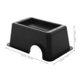 thumbnail image 2 of HONMEET Plastic Crawling Pet Box Ideal Reptile Tank Accessory for Snakes and Lizards 1Pack, 2 of 8
