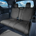 thumbnail image 3 of For Honda Pilot 2023-2025 FH Group PU Leather Custom Fit Car Seat Covers - Full Set, 7 Seater Black, 3 of 5