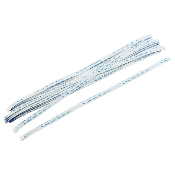 20Pcs 0.5mm Pitch 10 Pin AWM 20624 80C 60V -1 Flexible Flat Cable FFC 200mm
