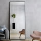 NeuType 65"x22" Noir Pleine Longueur Miroir Miroir de Plancher – image 3 sur 7