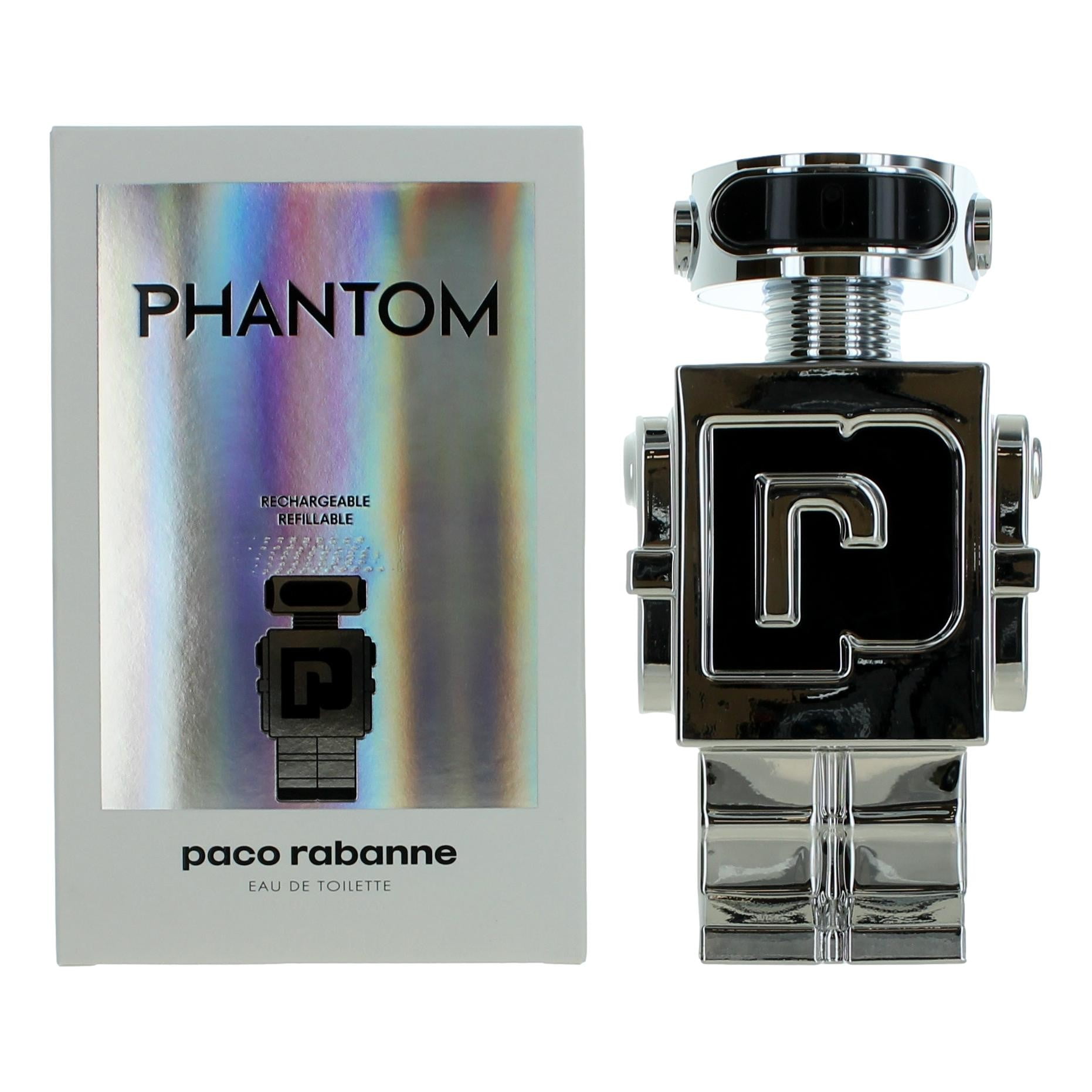Paco Rabanne Phantom Refillable Men's Eau De Toilette Cologne
