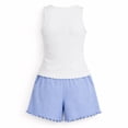 thumbnail image 2 of Set Pijama George para Mujer, sin Manga Azul Talla G 2 piezas, 2 of 4