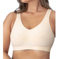thumbnail image 4 of Everyday Bras for Women Lightweight Sports Bras for Women Full Support Sports Bras for Women Pack of Bras for Women Push up Athletic Sports Bra Sports Bra for Big Busted Women Womens Beige 3XL, 4 of 5