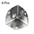 thumbnail image 3 of Unique Bargains Metal Box Corner Protectors Wooden Box Edge Guard Protector 40x40x40mm Silver Tone 8Pcs, 3 of 3