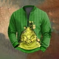 Christmas Grinch pullover for women Stylish Men's Graphic Pullover