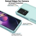 thumbnail image 4 of For Motorola Moto G Stylus 5G 2024 Case ,2 in 1 Phone Case for Moto G Stylus 5G 2024 6.7 inch ,Takfox Shockproof Heavy Duty Armor Hard Plastic & Rubber Rugged Full Body Bumper Cover -Mintgreen, 4 of 11