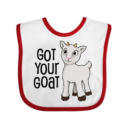 

Inktastic Got Your Goat- cute Gift Baby Boy or Baby Girl Bib