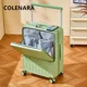 thumbnail image 3 of COLENARA-maleta de 20 "24" 26 pulgadas con apertura frontal, caja de embarque con marco de aluminio, carga USB ABS + cubierta de carrito para PC, equipaje de cabina, 3 of 4